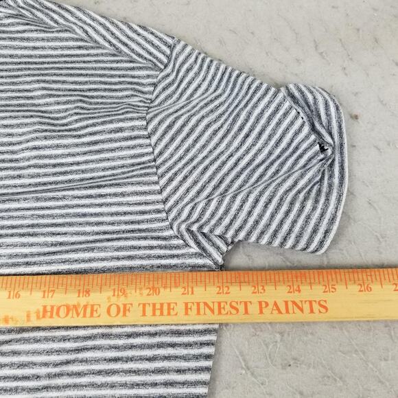 Nike Dri-FIT Polo Shirt Mens Medium Gray Striped Golf Tiger Woods AdventHealth - Picture 10 of 13